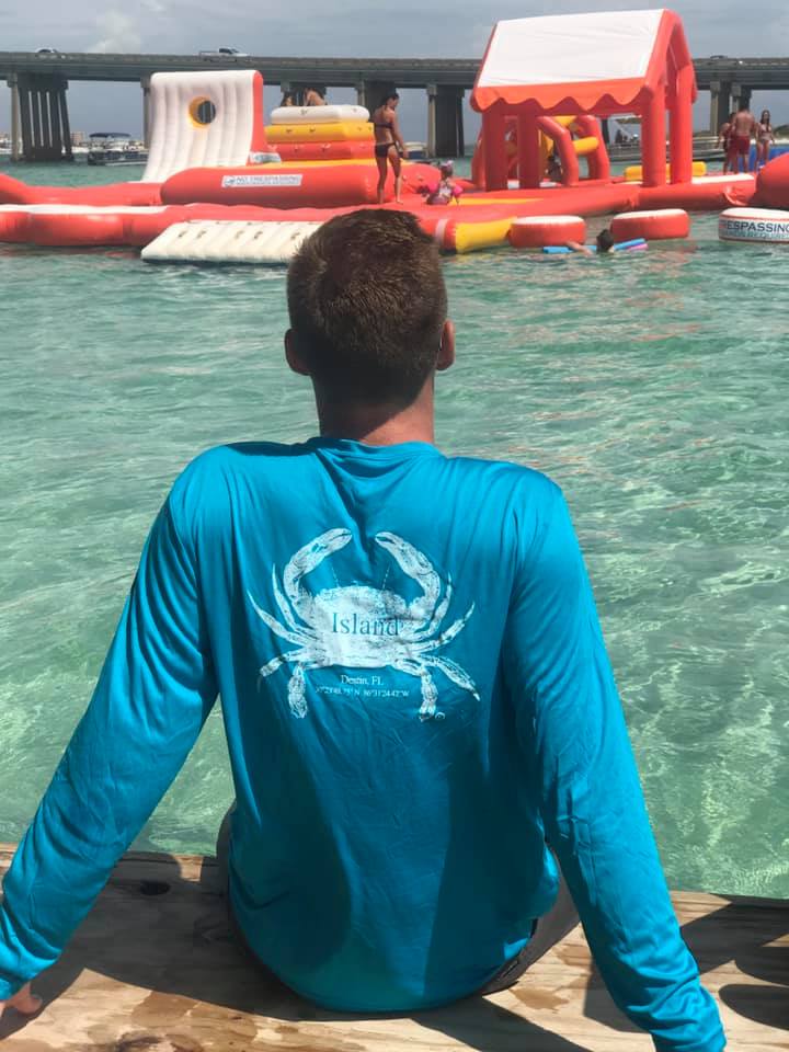 crab island t shirt