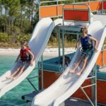 Pontoon Boats with Slide Rentals
